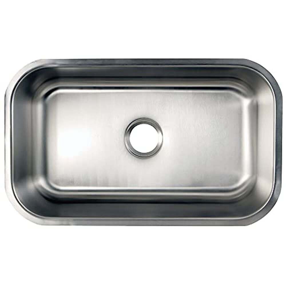 Gourmetier Kingston CreationStainless Steel Undermount Kitchen Sink GKUS 3018